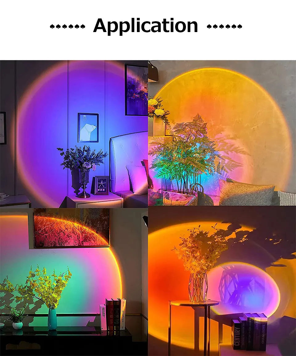 Tuya Smart Sunset Lamp