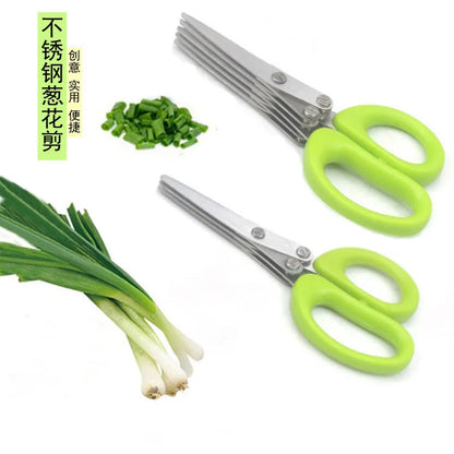 Multi-Functional Stainless Steel Kitchen Scissors