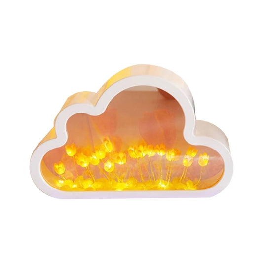 DIY Cloud Mirror Nightlight