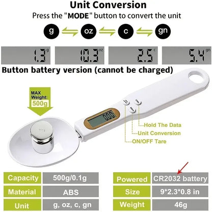 Precision Digital Kitchen Scale