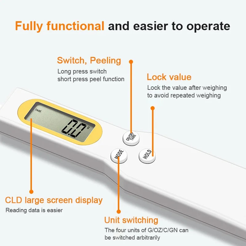 Precision Digital Kitchen Scale