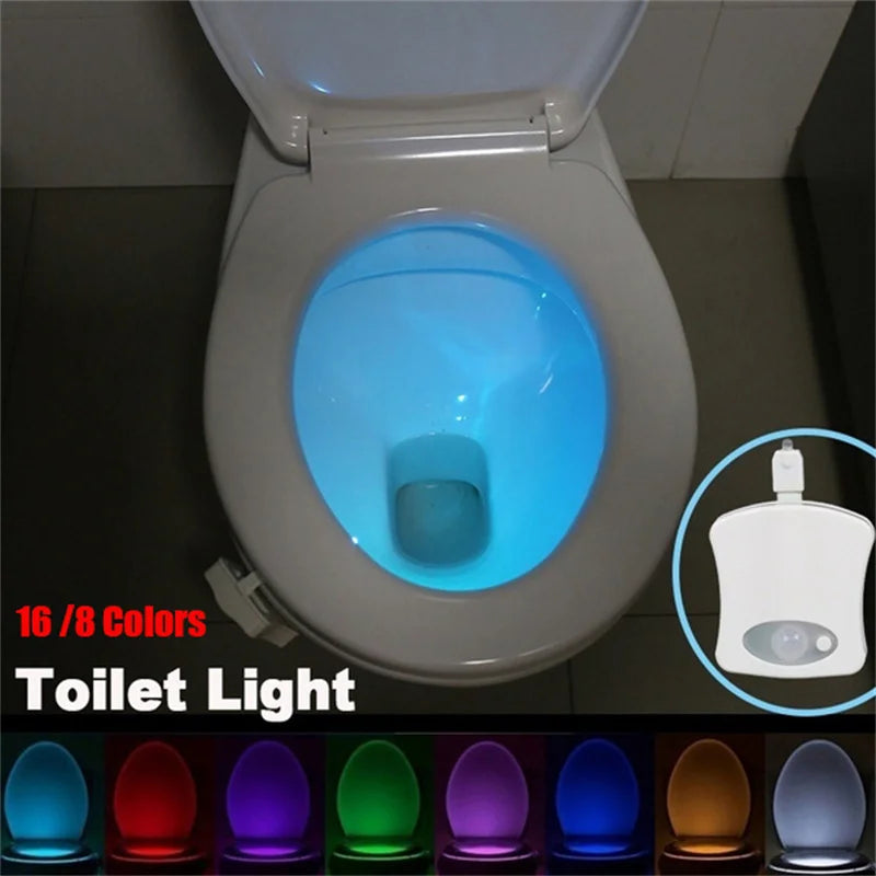 Smart Motion Sensor Toilet Seat Night Light