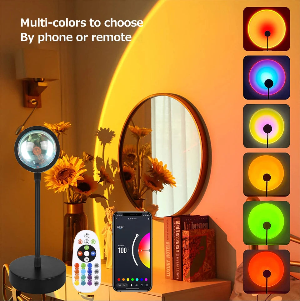 Tuya Smart Sunset Lamp