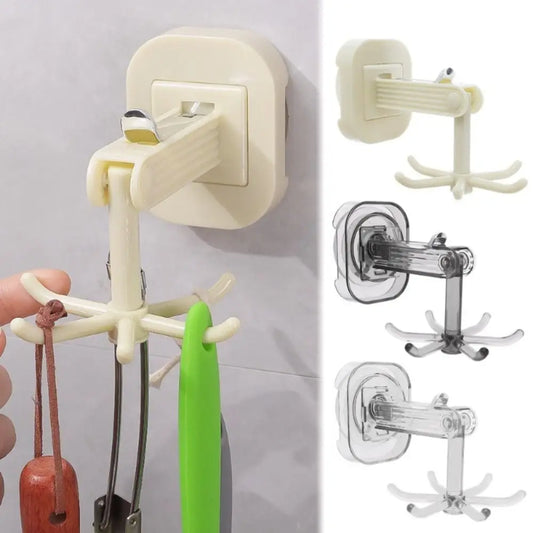 Folding Rotary Hook Rack