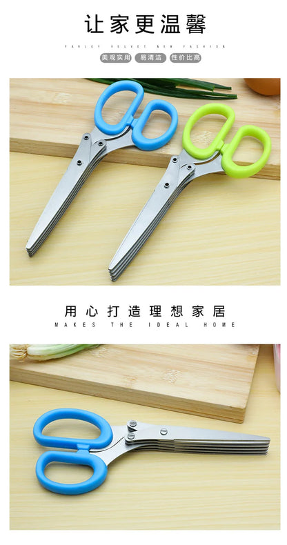 Multi-Functional Stainless Steel Kitchen Scissors