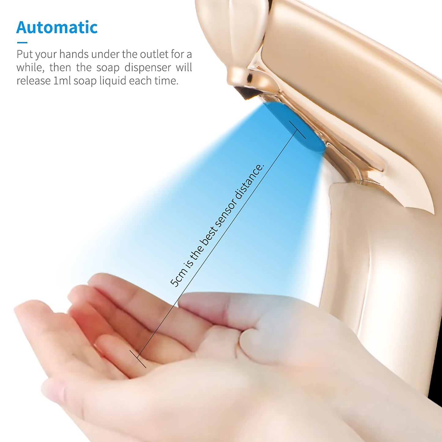 Touchless Automatic Liquid Soap Dispenser