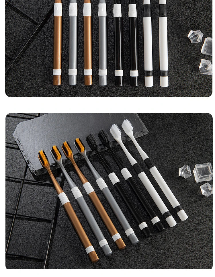 2 Sets of Bamboo Charcoal Toothbrushes