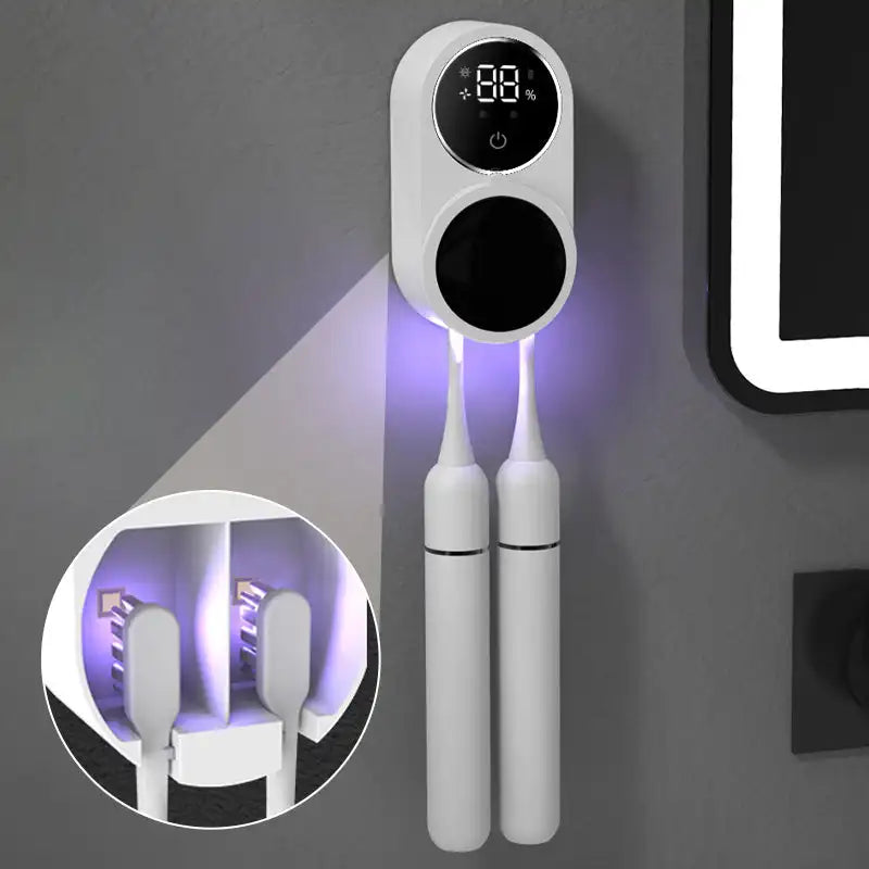 UV Toothbrush Sanitizer and Holder