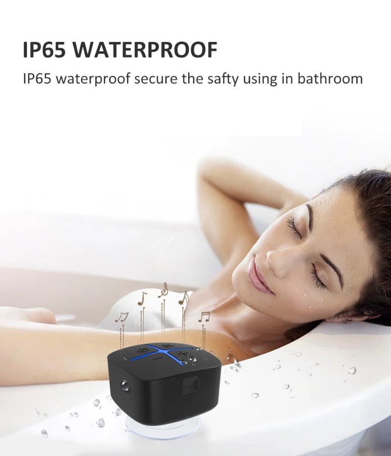 Mini IPX4 Waterproof Bathroom Speaker