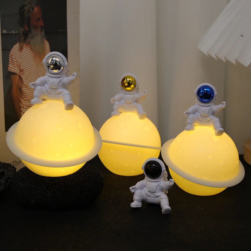 Astronaut Moon Night Light