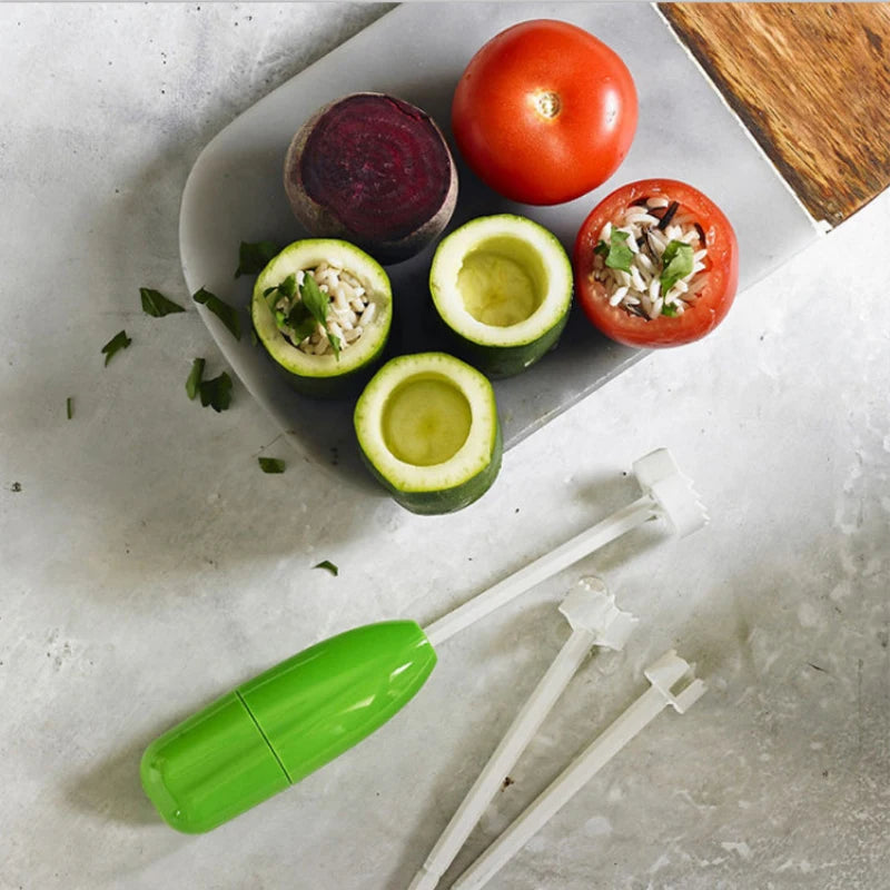 Zucchini and Eggplant Corer & Tomato Seed Remover