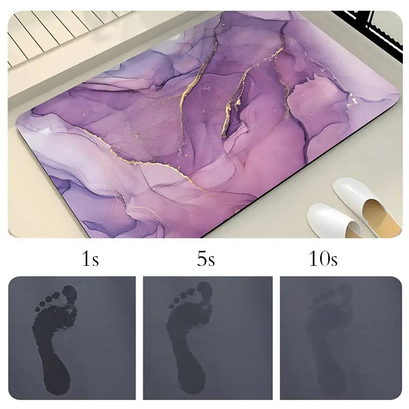 Luxurious Diatomite Stone Bath Mat